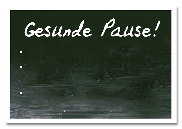 Schulaktion Gesunde Pause für gesunde Ernährung von Kindern